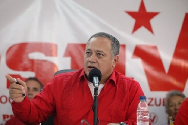 Cabello dice 'no habrá diálogo' con oposición porque no va a haber referéndum