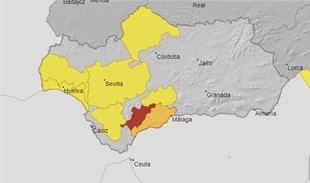 Emergencia por inundaciones en Andalucía tras activación del plan de contingencia