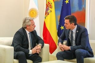 Alberto Fernández partió a Europa donde se reunirá el 4 de febrero con su par español Pedro Sánchez