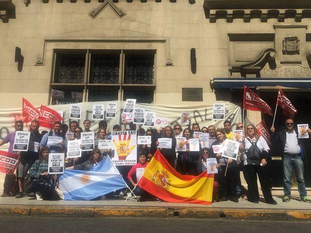 Los trabajadores del servicio exterior español realizaron una huelga mundial