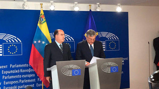 Borges y presidente del PE piden a Gobiernos europeos sanciones contra Maduro
