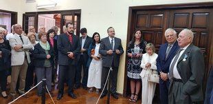 Borrell cenó con el gobernador mendocino y condecoró al empresario murciano Felipe Andreu