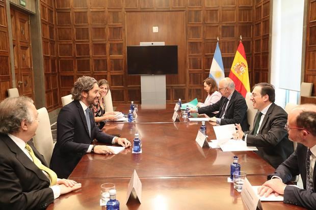 Cafiero y Albares calificaron la relación entre Argentina y España de 'excelente'