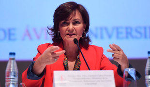 Carmen Calvo, partidaria de reformar la Constitución para hacer un modelo autonómico 'más justo'