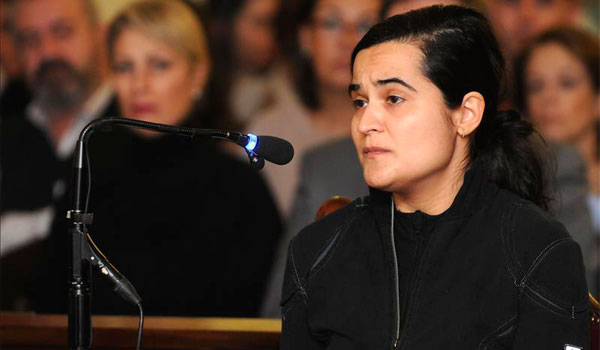 Triana Martínez suplica entre sollozos que se le conceda la libertad provisional