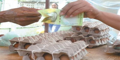 Venezolanos aseguran que el cartón de huevo desaparecerá por nuevo precio