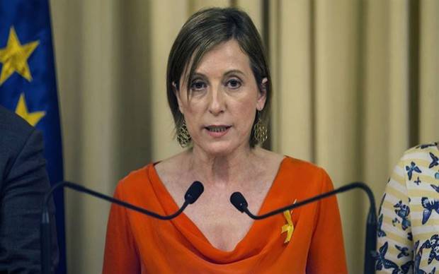 Aplazada declaración judicial de la presidenta del Parlamento catalán