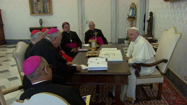 Papa recibió a obispos venezolanos tras petición de informarle sobre país