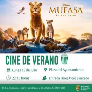 Cine de Verano en Fresnedillas de la Oliva 2026