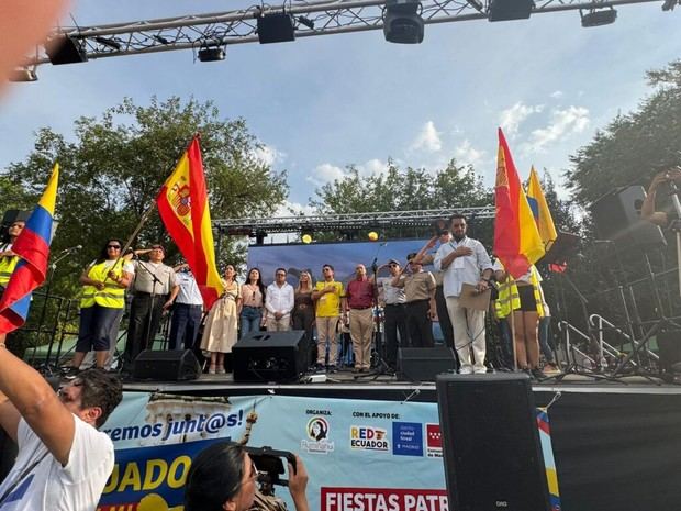 Ciudad Lineal festeja el Día de Ecuador con un vibrante festival cultural