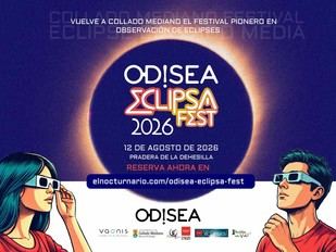 Collado Mediano se prepara para el Odisea Eclipsa Fest 2026, un evento astronómico destacado