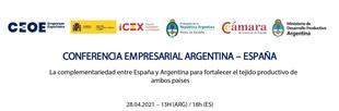 Este miércoles se realizará un importante encuentro empresarial entre Argentina y España
