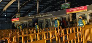 Ya funciona en la Ciudad el primer sistema de cámaras para tomar la temperatura de los pasajeros del transporte público