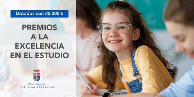 San Lorenzo de El Escorial lanza la VI Edición de los Premios a la Excelencia Académica con 25.000 euros en ayudas