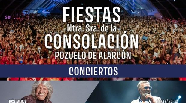Entradas a la venta para los conciertos de las Fiestas de Pozuelo de Alarcón