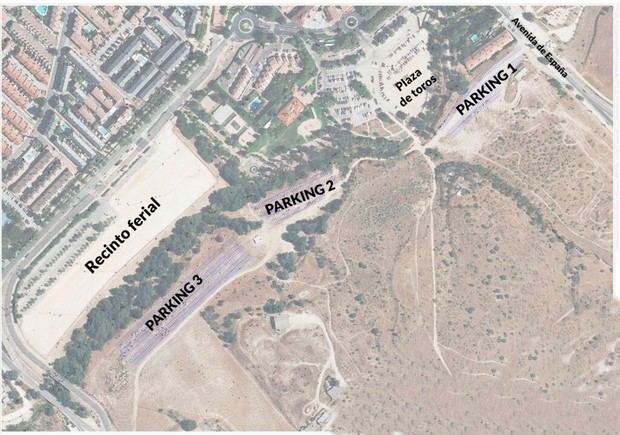 Boadilla del Monte habilita 600 nuevas plazas de aparcamiento para las fiestas patronales