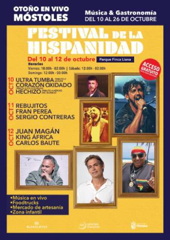 Móstoles celebra 'Otoño en Vivo' con conciertos y festivales gastronómicos