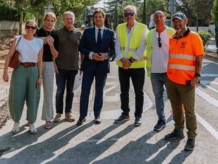 Las Rozas inicia mejoras en la accesibilidad de la Avenida de Atenas