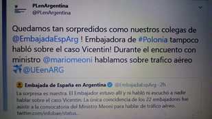 Desde la Embajada de España desmintieron nota de Infobae en la que se informaba preocupación por Vicentín