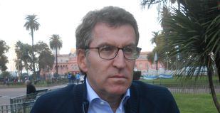 Feijoo pidió preservar las obras culturales del Centro Gallego