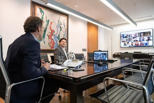 Feijóo mantuvo un encuentro con los gallegos y gallegas del exterior