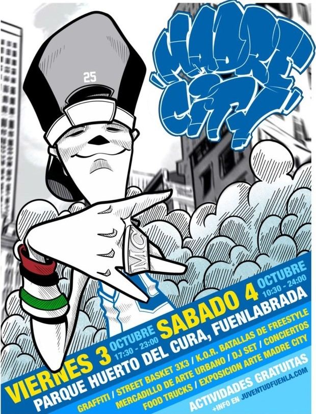 Fuenlabrada se llena de cultura urbana con el Urban Fest este fin de semana