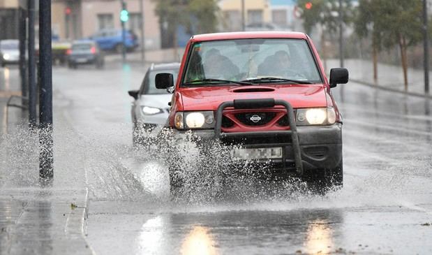 Más de 30 incidentes por lluvias en Andalucía en las últimas horas