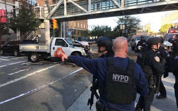 Terrorista mata a ocho personas en un atropello múltiple en Nueva York
