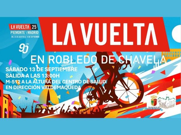 Robledo de Chavela acoge La Vuelta Ciclista el 13 de septiembre