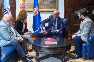 La Federación de Sociedades Gallegas junto a la diputación de Ourense impulsarán proyectos conjuntos