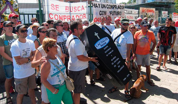 Rechazada la demanda contra Lactalis para que abra un nuevo proceso de venta de la planta de Lauki en Valladolid