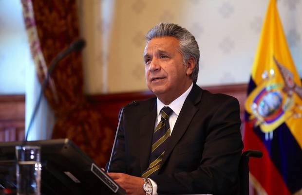 Destituyen a Lenín Moreno como presidente del partido Alianza País de Ecuador