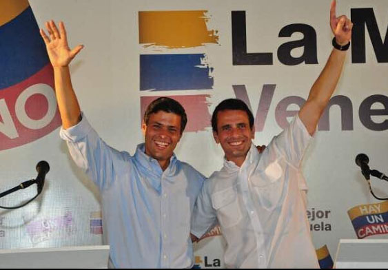 López y Capriles piden juntos 