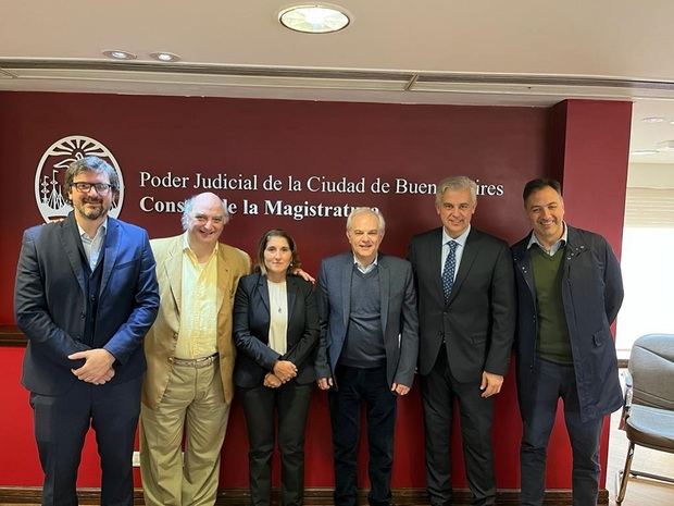 López Dobarro se reunió con el presidente del Consejo de la Magistratura de Buenos Aires