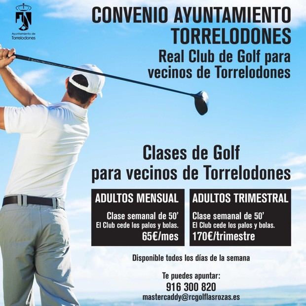 Descuentos para golfistas de Torrelodones en el Real Club de Golf de Las Rozas