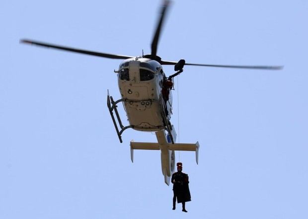 Rescatan a montañero accidentado en el monte Udalatx en Euskadi