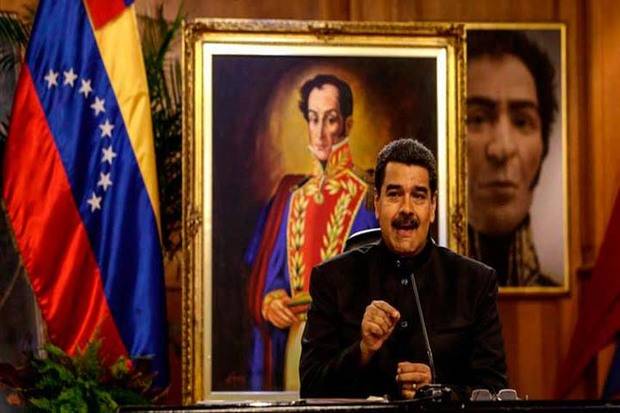 Maduro dice que Trump no puede ser 
