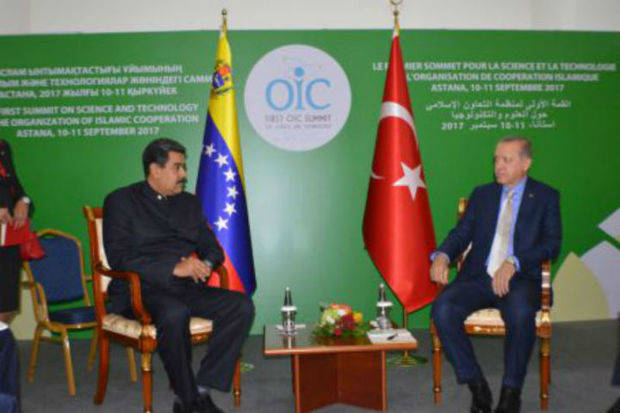 Presidentes de Venezuela y Turquía evaluaron relaciones bilaterales