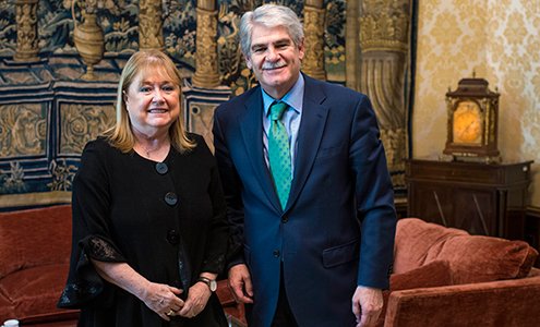 Dastis y Malcorra resaltaron el buen momento en la relación entre Argentina y España