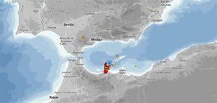 Cerca de 90 réplicas en Mar de Alborán tras el seísmo de este miércoles