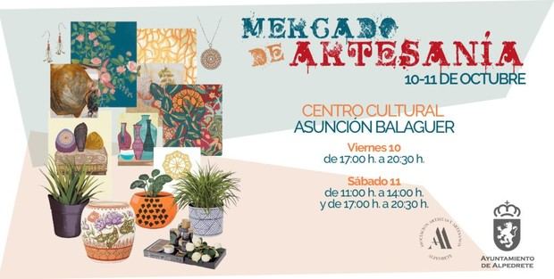 Alpedrete acoge el Mercado de Artesanía el 10 y 11 de octubre