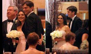 Mila Kunis y Ashton Kutcher se casan en secreto