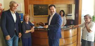 Rodríguez Miranda visitó instituciones gallegas en Buenos Aires