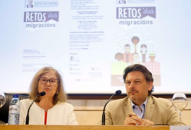 Miranda destacó que Galicia es hoy tierra de retorno y acogida gracias a la solidaridad gallega, a la calidad de vida y al impulso de las políticas pioneras de la Xunta