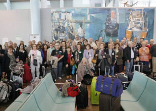 Miranda le dio la bienvenida en Madrid a los 72 participantes en los Reencontros na Terra