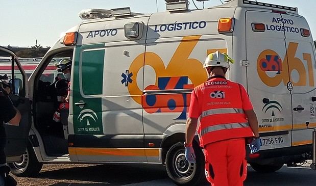 Accidente de moto fatal en la calle Capitán Aranda Alta, Jaén