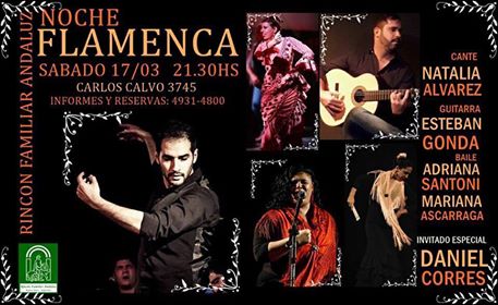 El Rincón Andaluz presenta “La gran noche Flamenca”