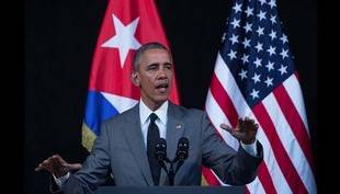 Obama dice al Congreso que "es hora" de levantar el embargo contra Cuba
