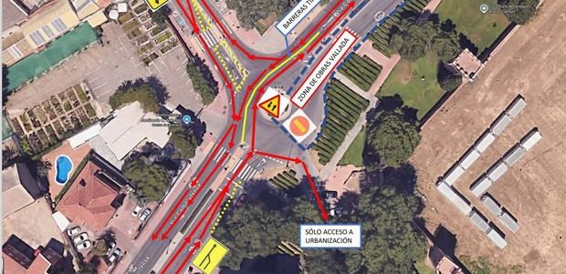 Modificaciones en la movilidad por obras en Alcalá de Henares
