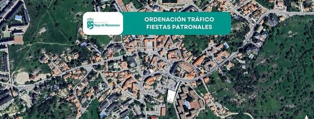 Cambios en el tráfico y aparcamiento durante las Fiestas Patronales 2025 de Hoyo de Manzanares